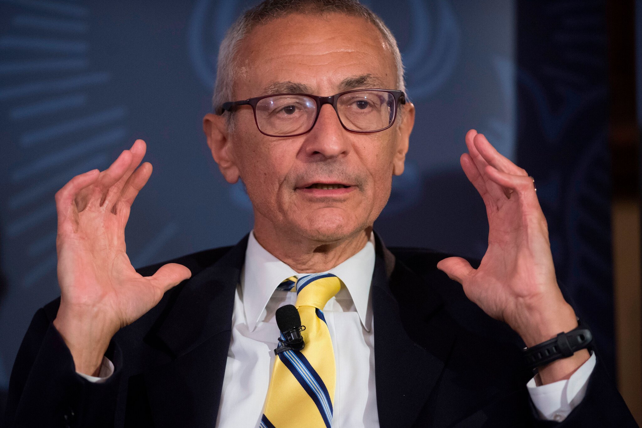 John Podesta was a top adviser to President Barack Obama, chief of staff to President Bill Clinton and campaign chairman for Hillary Clinton.Credit...Saul Loeb/Agence France-Presse — Getty Images