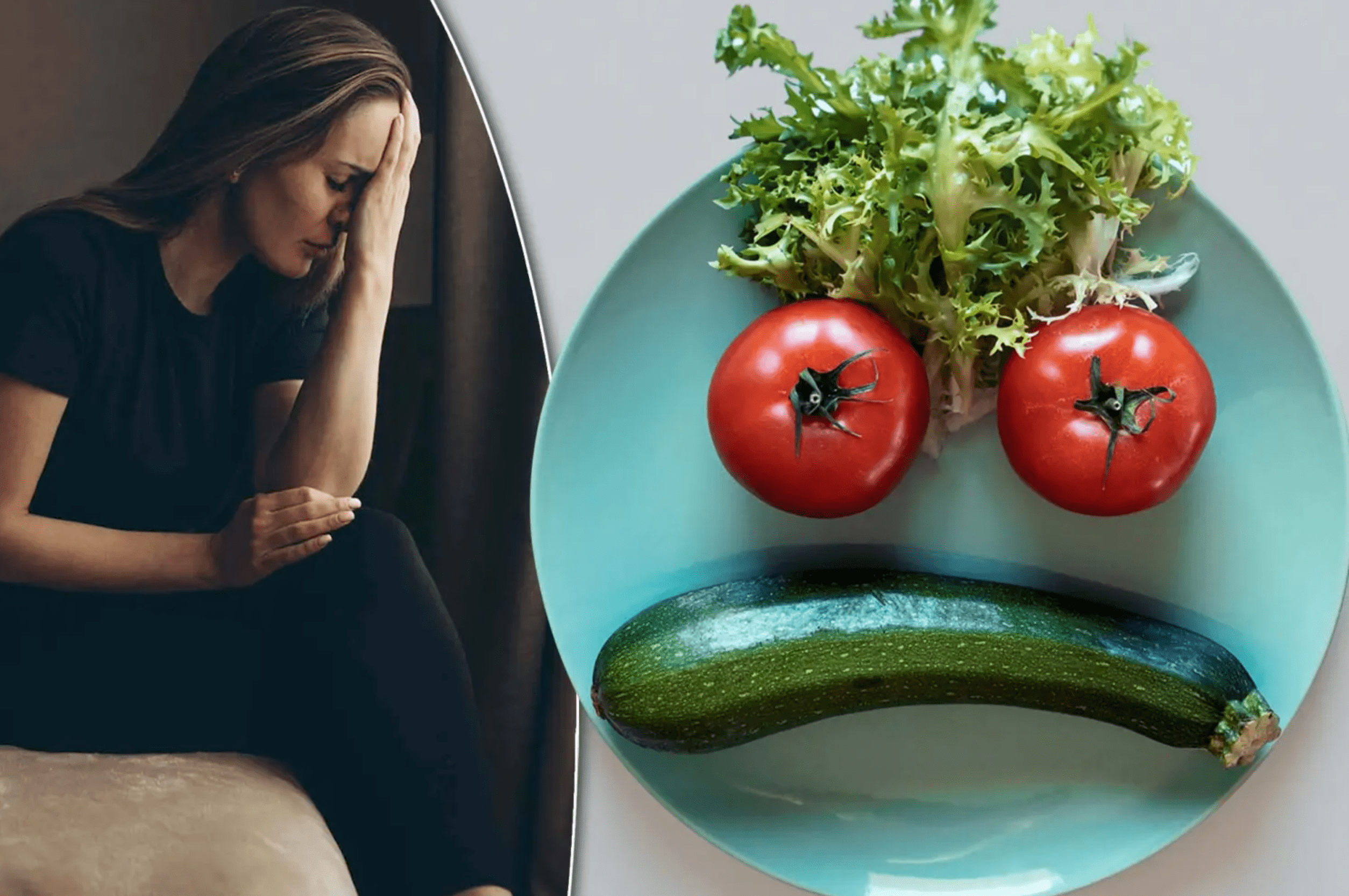 According to a new study, meatless diets are linked with depression.