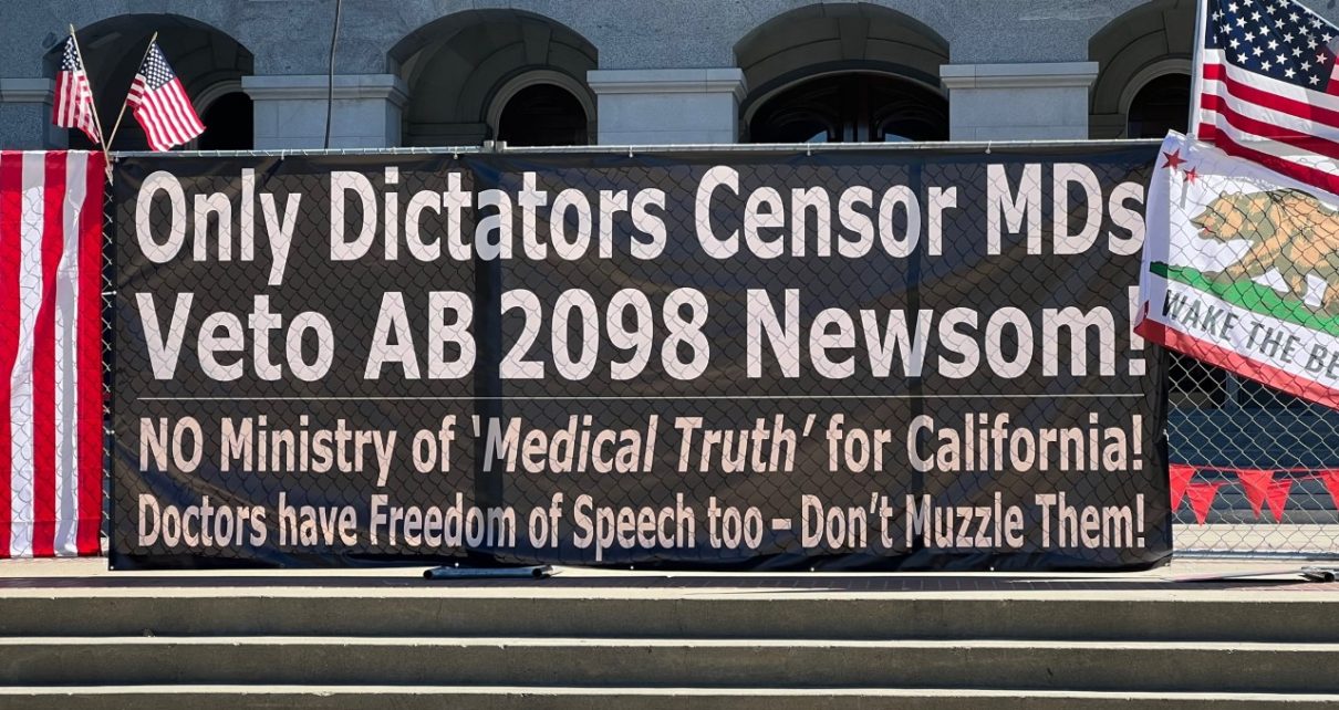 Attorneys say AB 2098 is unconstitutional, violation of 1st Amendment