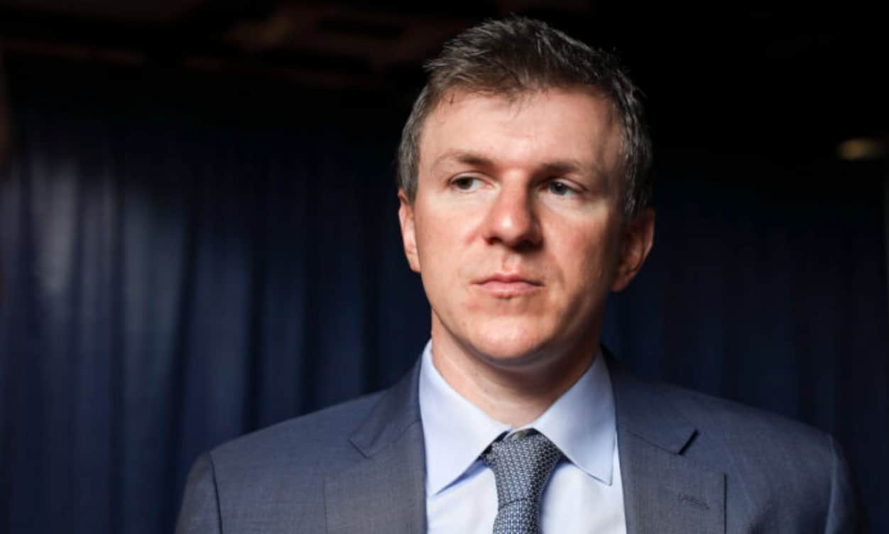 James O'Keefe, founder Project Veritas, at the Values Voter Summit in Washington on Oct. 12, 2019.
